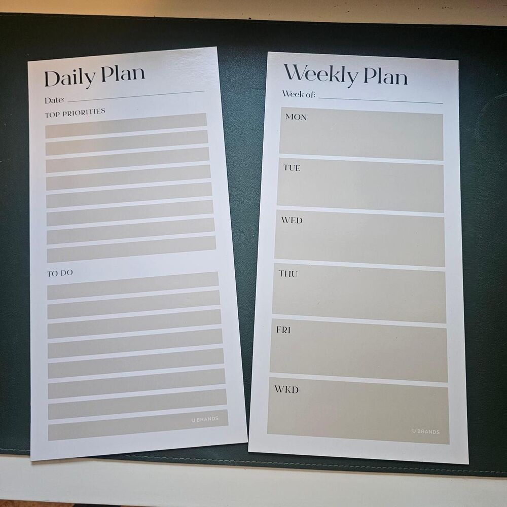 U Brands Daily & Weekly Magnetic Planner